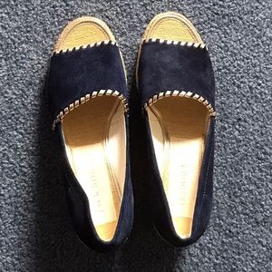 NWOT Navy Jack Rogers Wedge- Size 9. So cute but too small for me!
